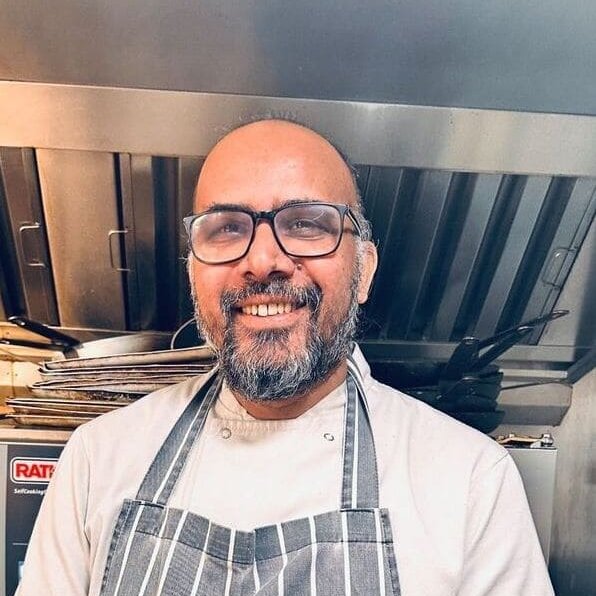 Reggie, head chef and owner